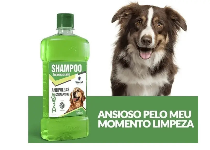 Shampoo Antipulgas e Carrapatos 500ml Proteção Premium | Caprioli Shop shampoo para cachorro