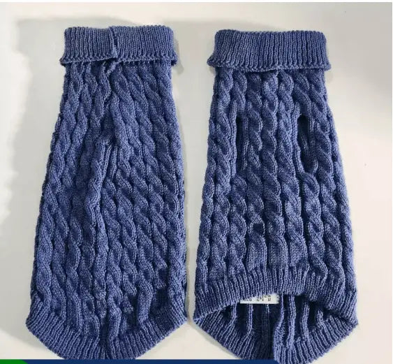 Suéter Quente para Gatos - Conforto Inverno | Caprioli Shop - Azul Jeans / P - roupas e acessórios para gatos