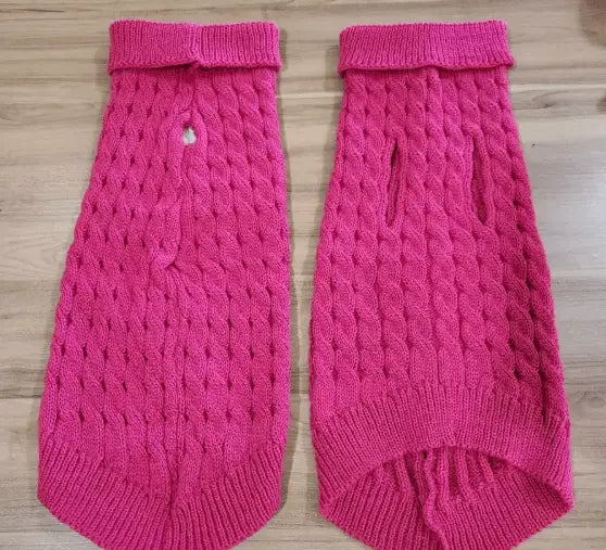 Suéter Quente para Gatos - Conforto Inverno | Caprioli Shop - Pink / P - roupas e acessórios para gatos