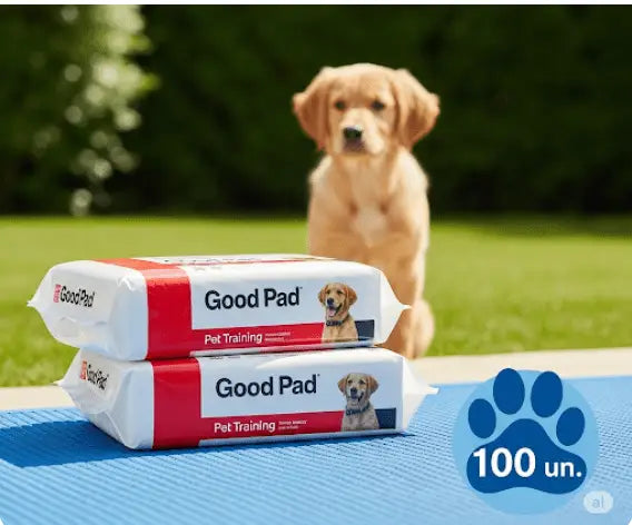 Tapete Higiênico Good Pad 60x60 cm Kit com 2x50 Conforto e Praticidade | Caprioli Shop tapete higiênico para cachorro