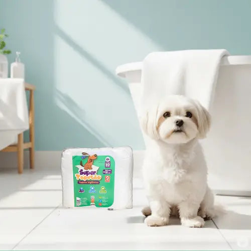 Tapete Higiênico Super Absorvente 80x60cm Conforto e Praticidade | Caprioli Inter tapete higiênico para cachorro