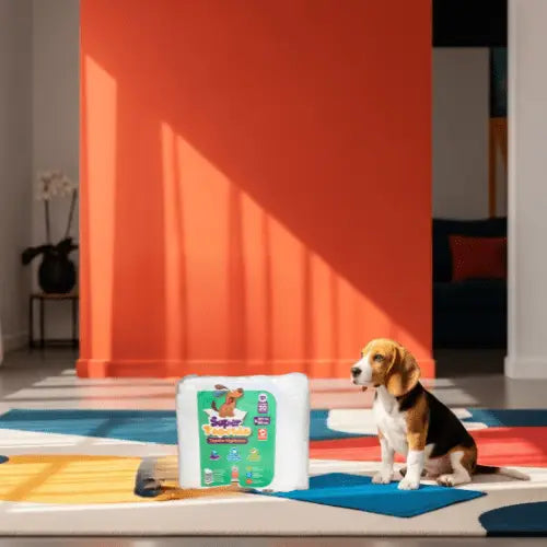 Tapete Higiênico Super Absorvente 80x60cm Conforto e Praticidade | Caprioli Inter tapete higiênico para cachorro