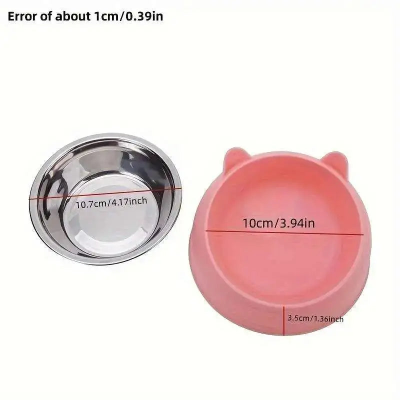 Tigela Inox Oblíqua para Cães e Gatos | Caprioli Shop - comedouro para cachorro