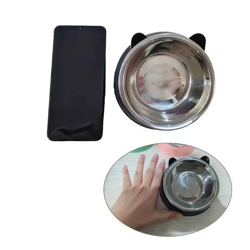 Tigela Inox Oblíqua para Cães e Gatos | Caprioli Shop - comedouro para cachorro
