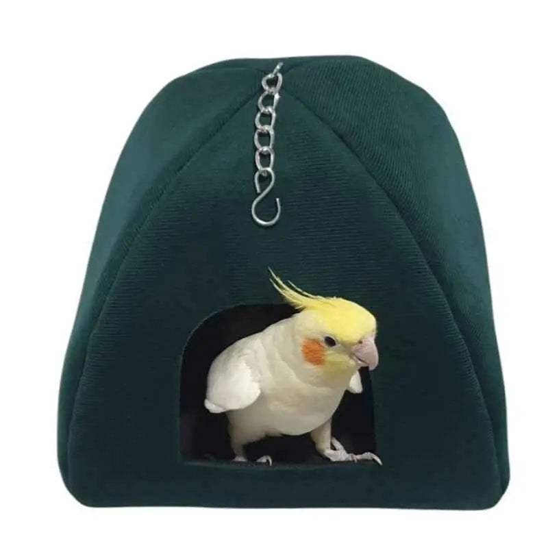 Toca Cabana Rede Aves Pequenas 23CM - Conforto Pet Premium + Versátil | Caprioli Shop - Casinha Para Aves Pequenas