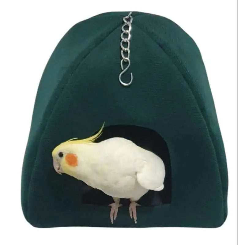 Toca Cabana Rede Aves Pequenas 23CM - Conforto Pet Premium + Versátil | Caprioli Shop - Casinha Para Aves Pequenas
