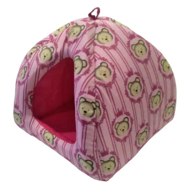 Toca de Tecido Pequenos Animais e Aves Pequenas Premium - Algodão Impermeável Conforto Pet | Caprioli Shop - Casinha