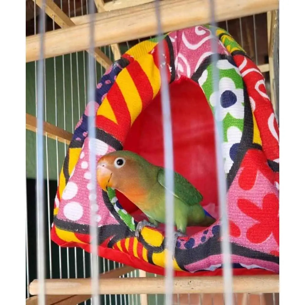 Toca de Tecido Pequenos Animais e Aves Pequenas Premium - Algodão Impermeável Conforto Pet | Caprioli Shop - Casinha