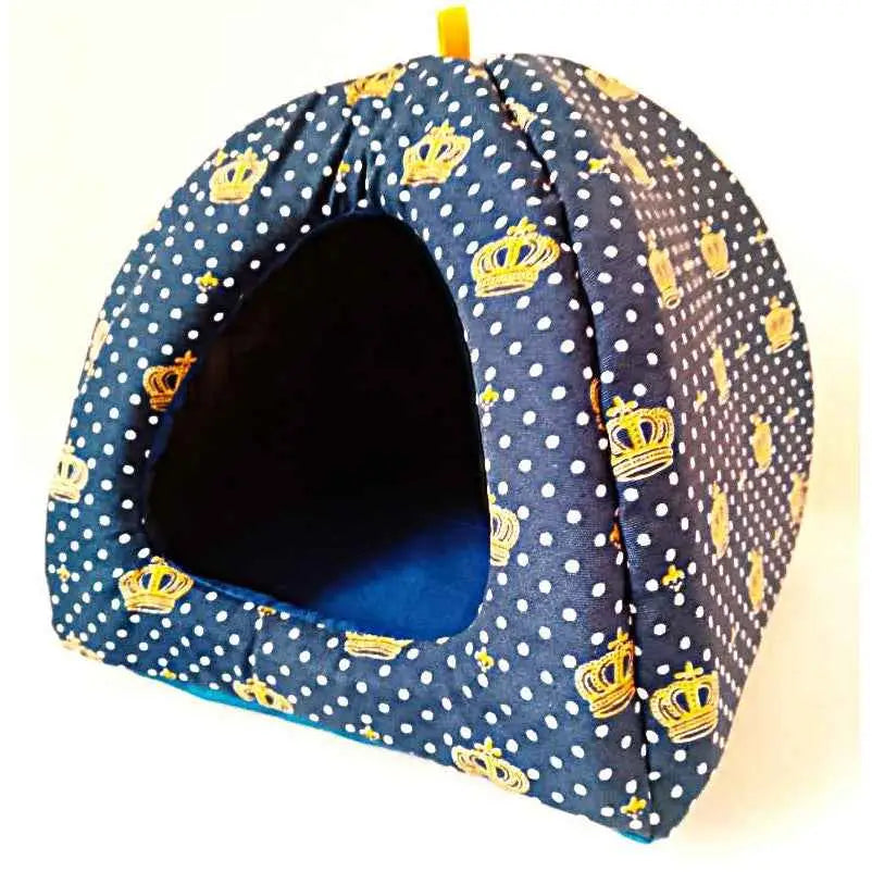 Toca de Tecido Pequenos Animais e Aves Pequenas Premium - Algodão Impermeável Conforto Pet | Caprioli Shop - Casinha