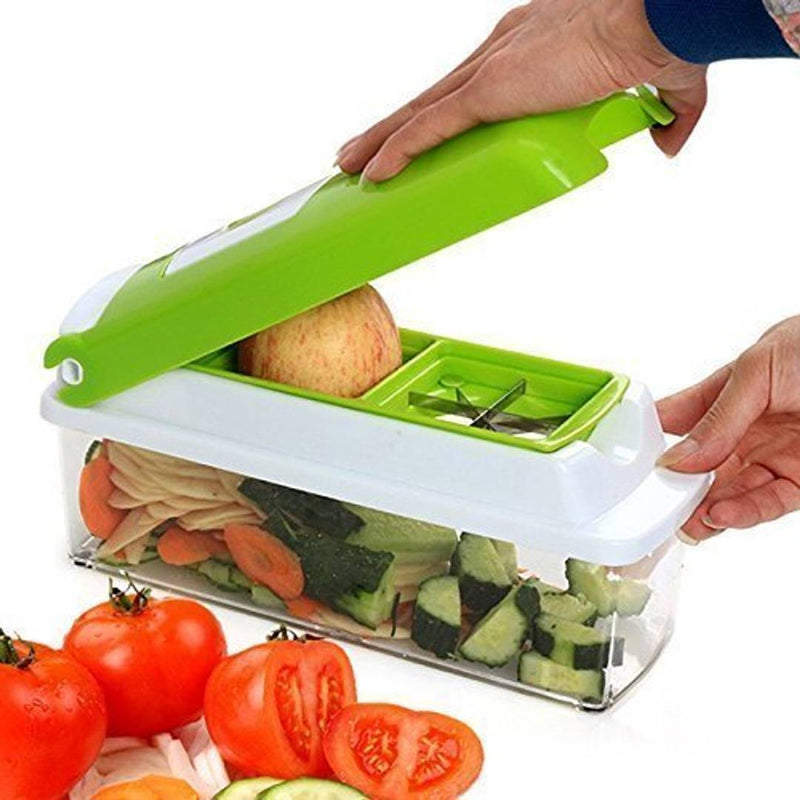 Cortador Fatiador e Ralador de Legumes  Nicer Dicer Plus