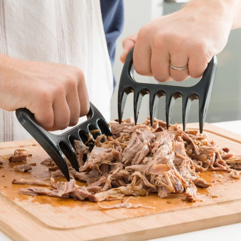 Desfiador de Carne Garras de Urso Para Churrasco 2 Unidades