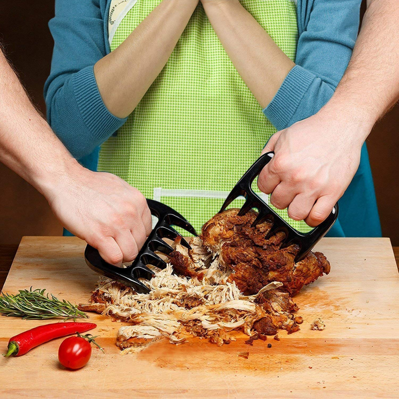 Desfiador de Carne Garras de Urso Para Churrasco 2 Unidades