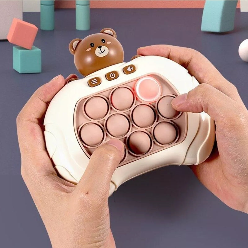 Pop-it Mini Gamer Console Anti Stress Eletrônico Urso