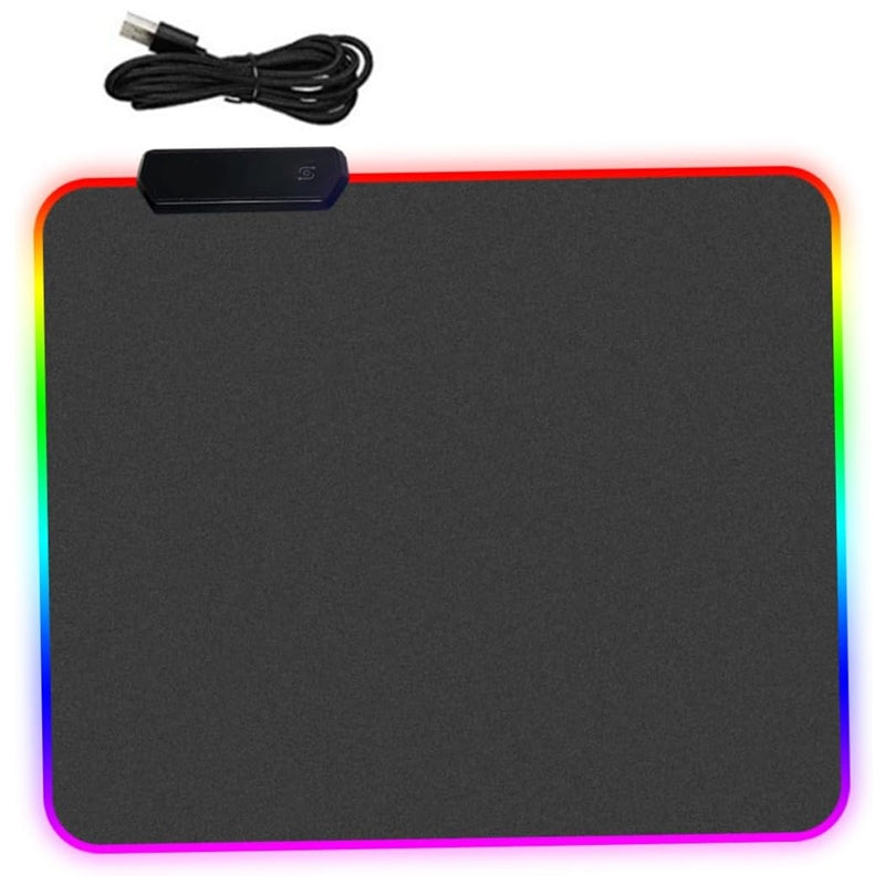 Mouse Pad Gamer Led  Iluminado 35x25 Cm Multicores