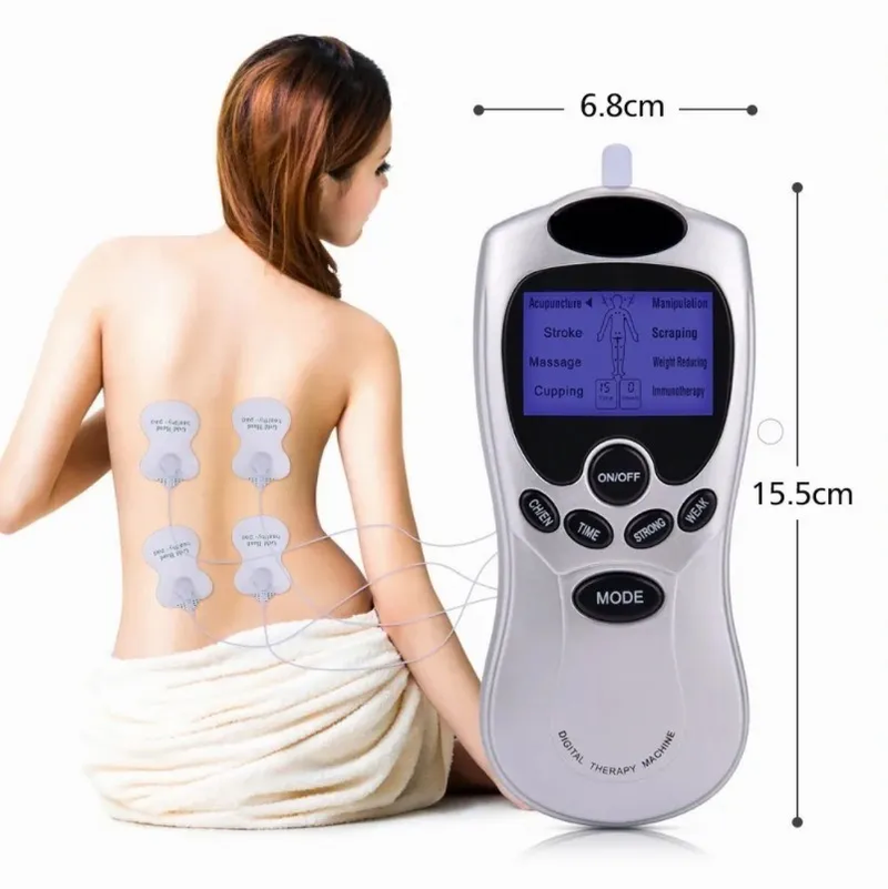 Massageador Muscular Digital 4 Eletrodos