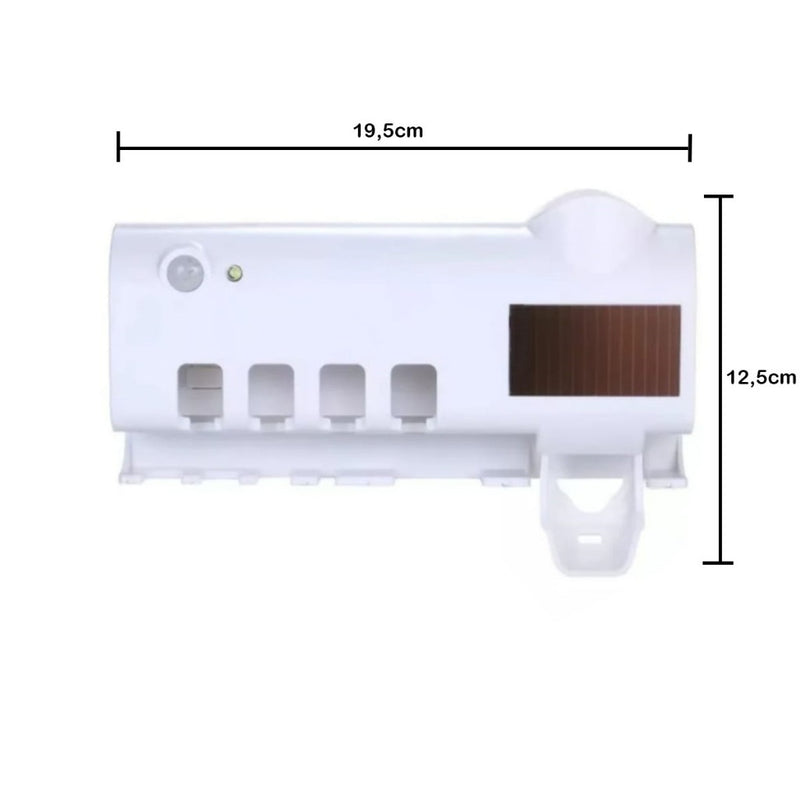 Suporte Escova de Dente com Esterilizador UV