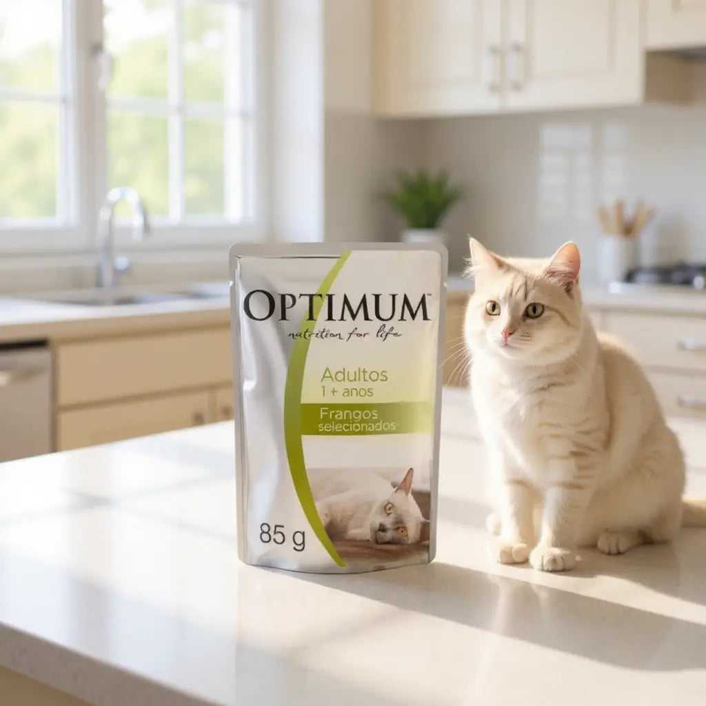 Kit 20 Sachês 40 g Optimum Gato - Saúde Urinária | Caprili Shop
