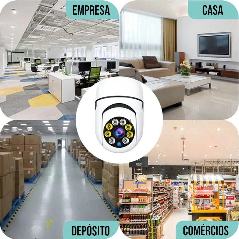 Câmera Inteligente Wi-Fi - 360º