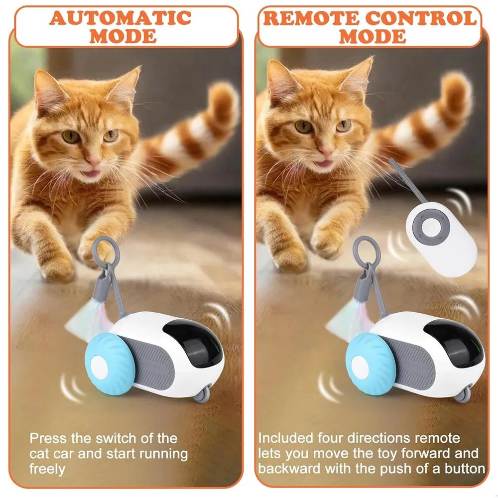 Brinquedo Interativo para Gatos - Diversão Inteligente e Recarga Rápida | Caprioli