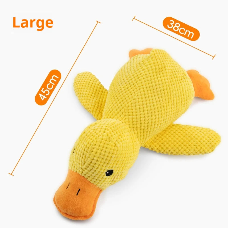 Brinquedo de pelúcia pato para cães - Conforto e diversão | Caprioli