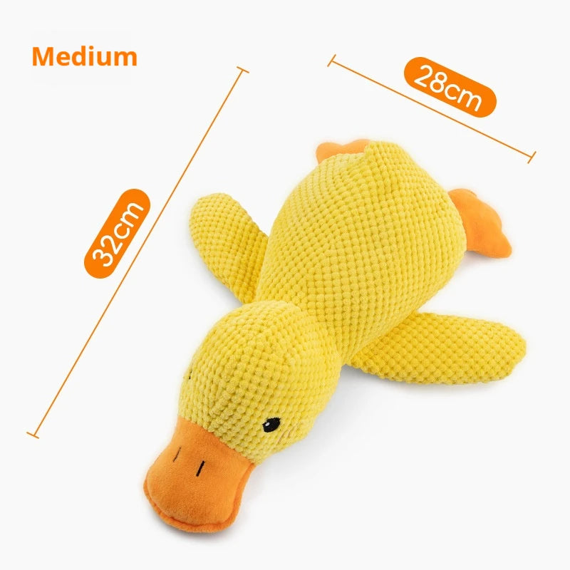Brinquedo de pelúcia pato para cães - Conforto e diversão | Caprioli