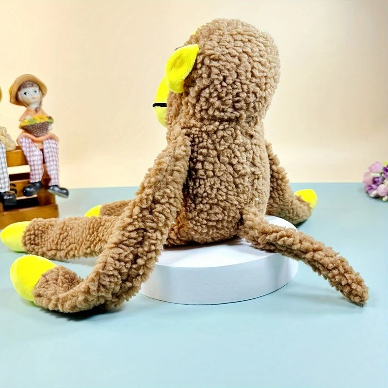Brinquedo Macaco Estridente para Cães Médios - Diversão Sofisticada | Caprioli
