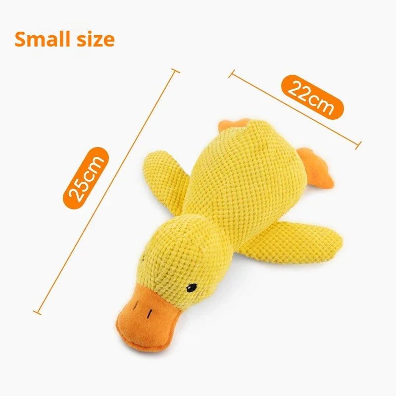 Brinquedo de pelúcia pato para cães - Conforto e diversão | Caprioli