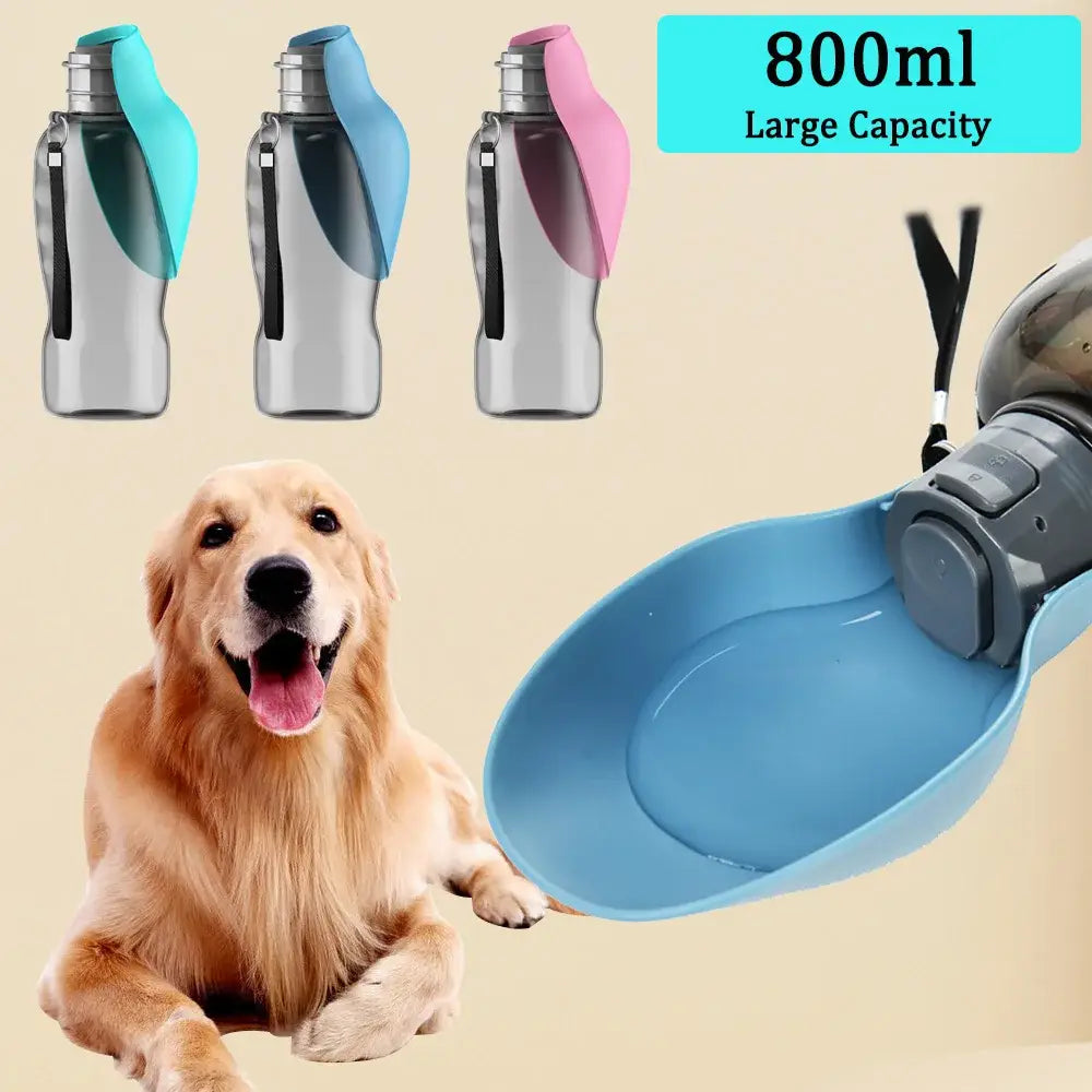Garrafa de Água Portátil para Cães 800ml | Caprioli Inter