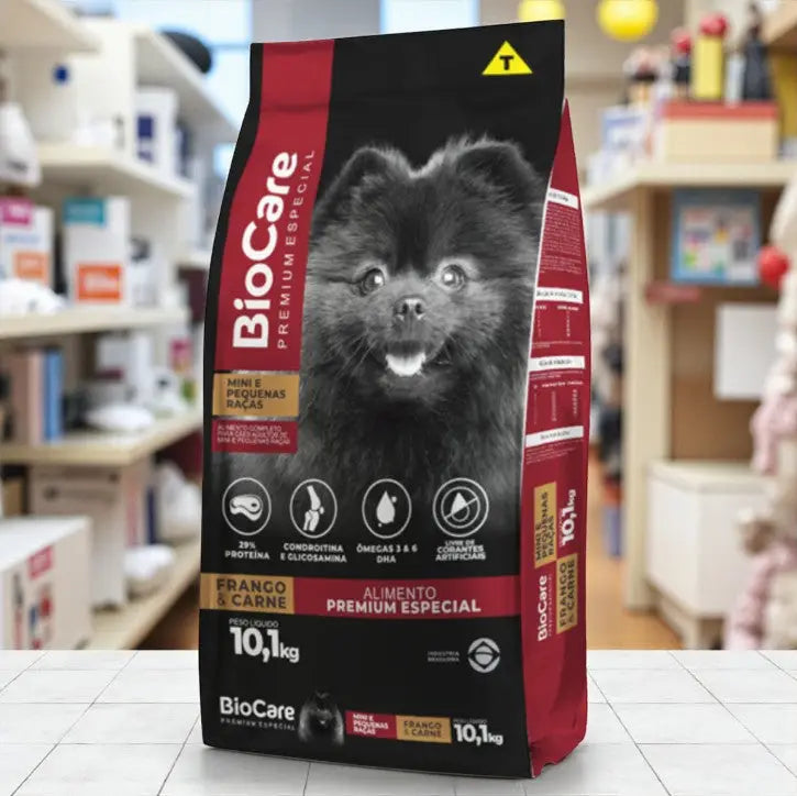 Ração para Cães Pequenos - Alta Proteína e Ômegas 10,1 Kg - Sem Corantes | Caprili Shop