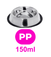 Comedouro Inox Antiderrapante para Pets - Elegância e Praticidade | Caprioli