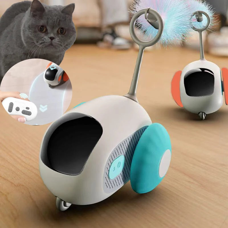 Brinquedo Interativo para Gatos - Diversão Inteligente e Recarga Rápida | Caprioli