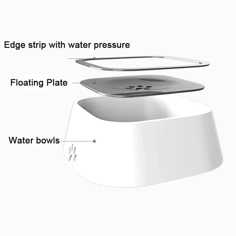 Floating Dog Bowl - Clean, Spill-Free Water | Caprioli 