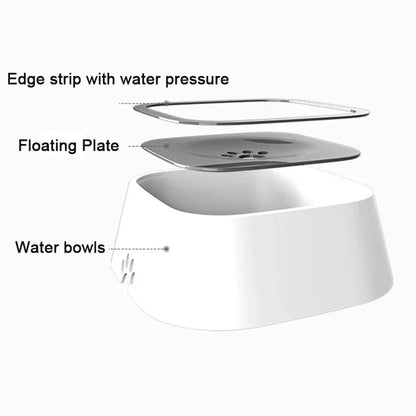 Floating Dog Bowl - Clean, Spill-Free Water | Caprioli 
