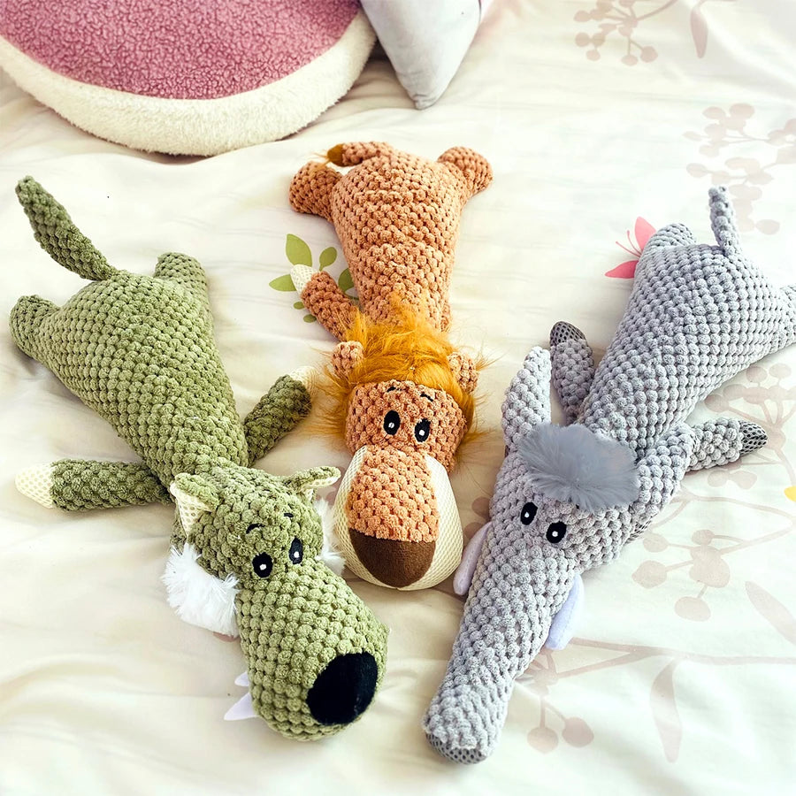 Brinquedo Interativo para Cães - Pelúcia Resistente e Divertido | Caprioli