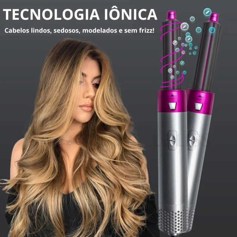 Escova Secadora Modeladora – Air Styler 5 em 1