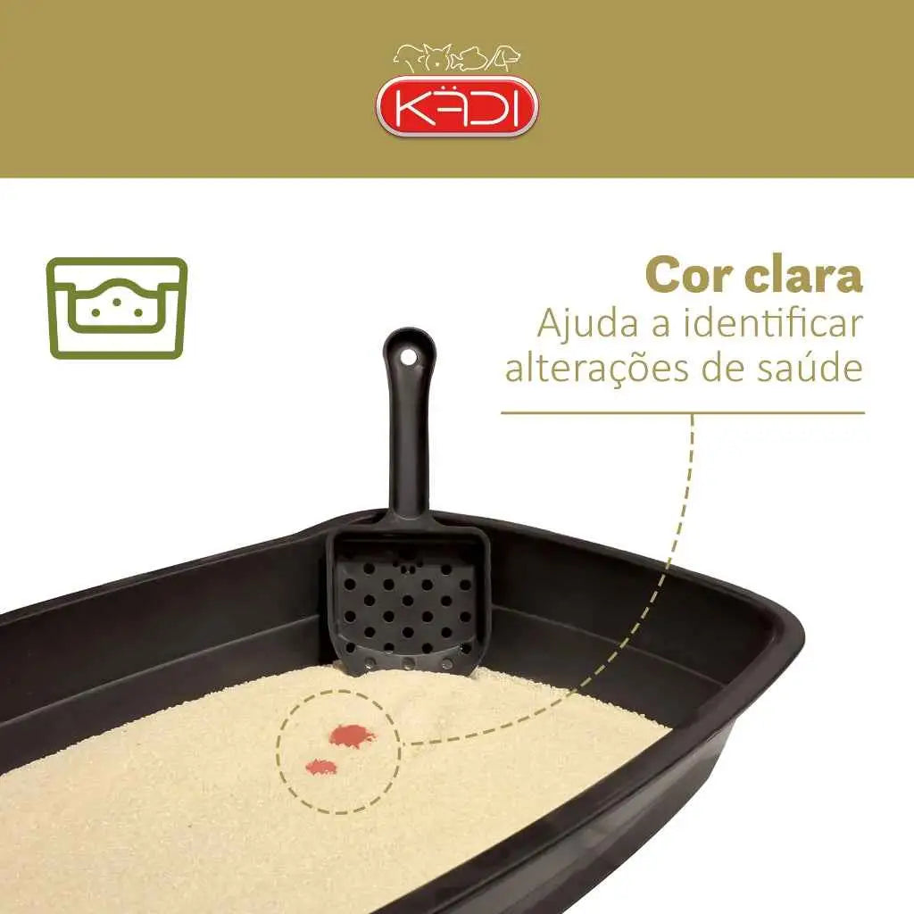 Areia Higiênica P/ Gatos Grãos Finos Kadi 4kg – Caprili Shop areia para gato