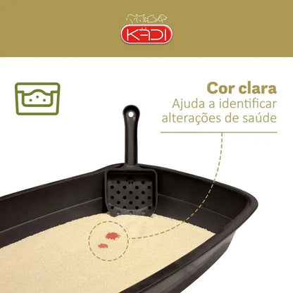 Areia Higiênica P/ Gatos Grãos Finos Kadi 4kg – Caprili Shop areia para gato