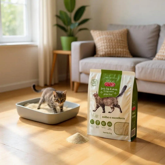 Areia Higiênica P/ Gatos Grãos Finos Kadi 4kg – Caprili Shop areia para gato