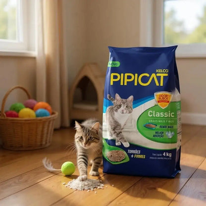 Areia Higiênica Premium para Gatos Máxima Absorção | Caprioli Shop areia gato