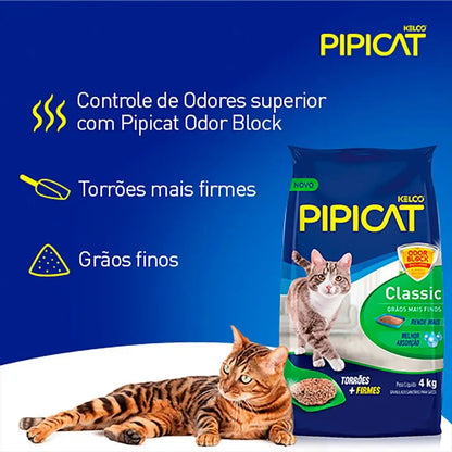 Areia Higiênica Premium para Gatos Máxima Absorção | Caprioli Shop areia gato