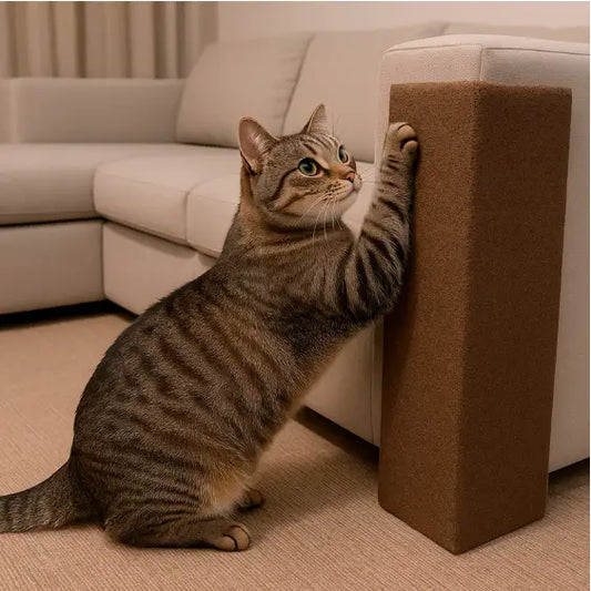 Arranhador de Canto para Gatos com Carpete Antiderrapante – Caprioli Shop brinquedos gatos