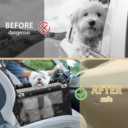 Assento Pet Booster para Carro Conforto e Segurança | Caprioli Shop Caixa de Transporte cachorro