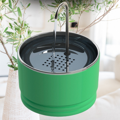 Stainless Steel Pet Fountain Drinker 1.8L - Premium Hydration | Caprioli 