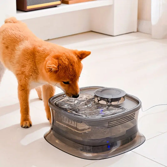 Bebedouro Automáticao 4.5L para Cães com Bomba Silenciosa USB | Caprioli Inter bebedouro cachorro