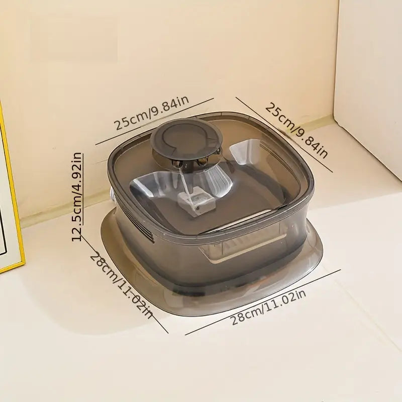 Bebedouro Automáticao 4.5L para Cães com Bomba Silenciosa USB | Caprioli Inter bebedouro cachorro