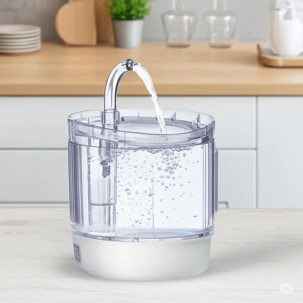 Bebedouro Automático 1,8L com 6 Filtros para Pets | Caprioli Inter bebedouro gato