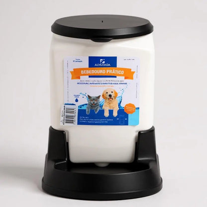 Bebedouro Automático 3L para Pets Praticidade e Estilo | Caprioli Shop bebedouro cachorro Preto