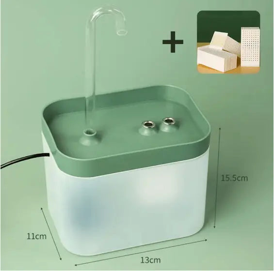 Bebedouro Automático Elevado para Pets 1.5L Hidratação Premium | Caprioli Inter bebedouro gato Bebedouro + cartucho
