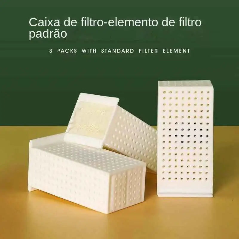 Bebedouro Automático Elevado para Pets 1.5L Hidratação Premium | Caprioli Inter bebedouro gato cartucho de filtro*3