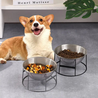 Bebedouro para cães em aço inoxidável antichoque Durável e segura | Caprioli Inter bebedouro cachorro